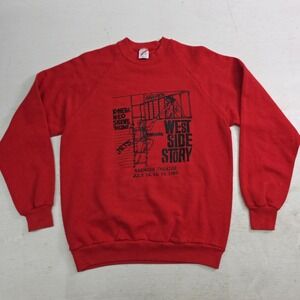 Vintage West Side Story Musical Saenger Theatre 1989 New Orleans Sweatshirt Sz L